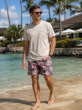 * FREE IN BUNDLE* - Sunrise Kingdom Elastic Waist Shorts